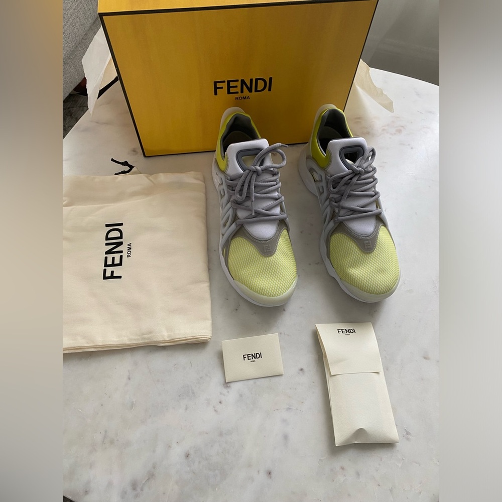 Fendi - Tag Sneaker, men’s size 10, women’s size 11 (UK 9) - Picture 6 of 14